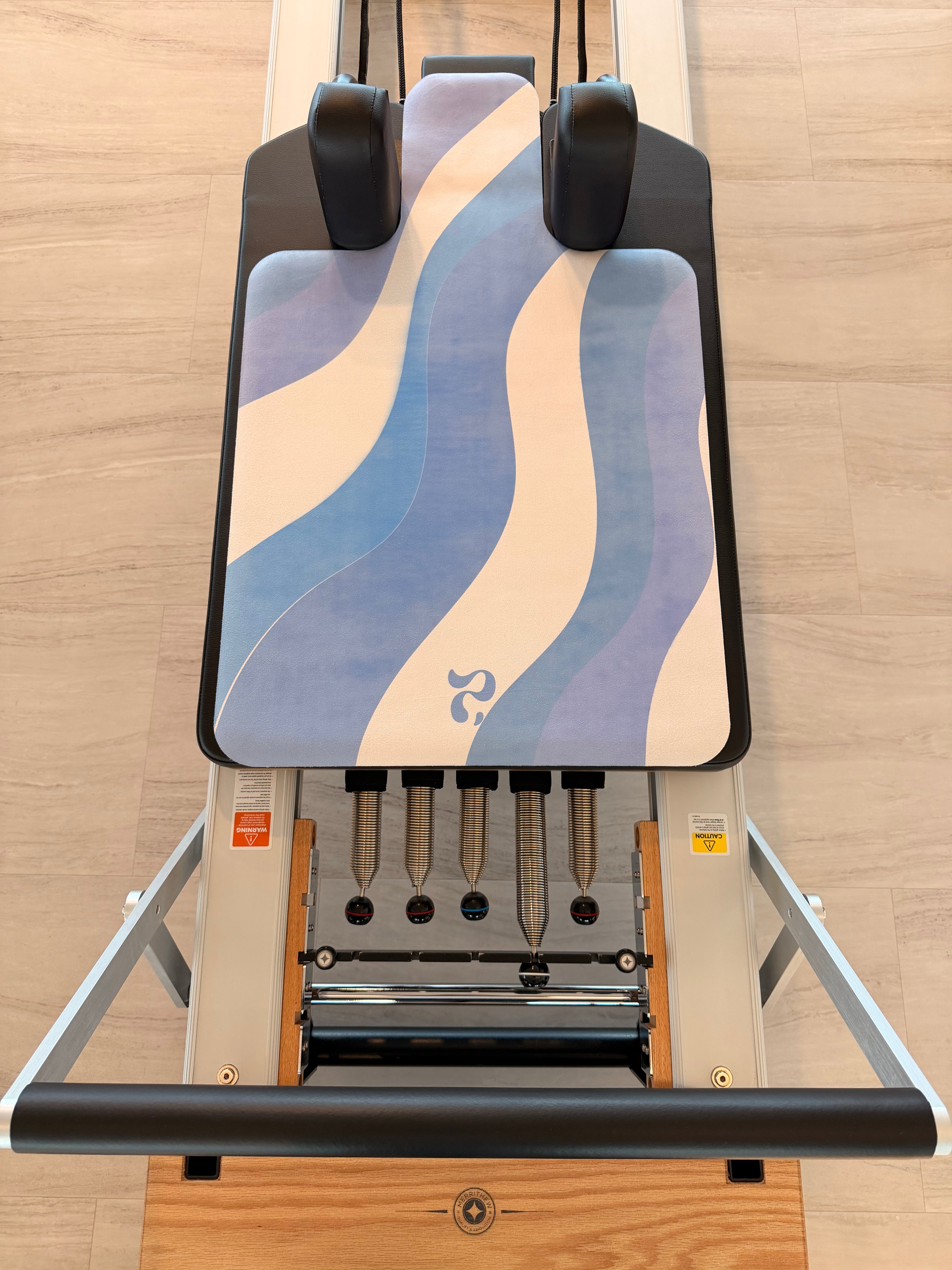 Microfiber Suede Reformer Mat – Imperfect OCEAN FLOW (30% off)