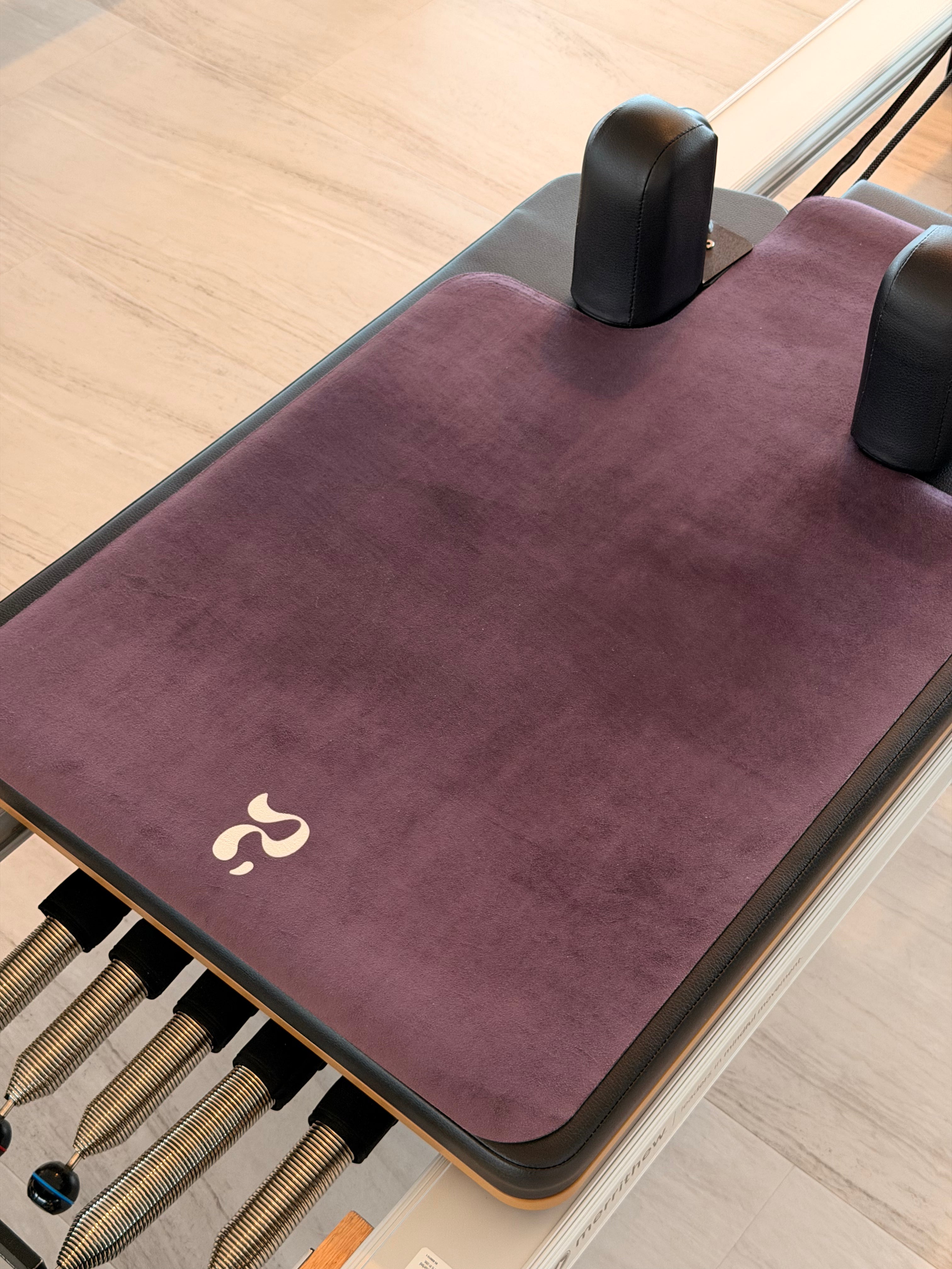 Microfiber Suede Reformer Mat – Imperfect VIOLET (50% off)