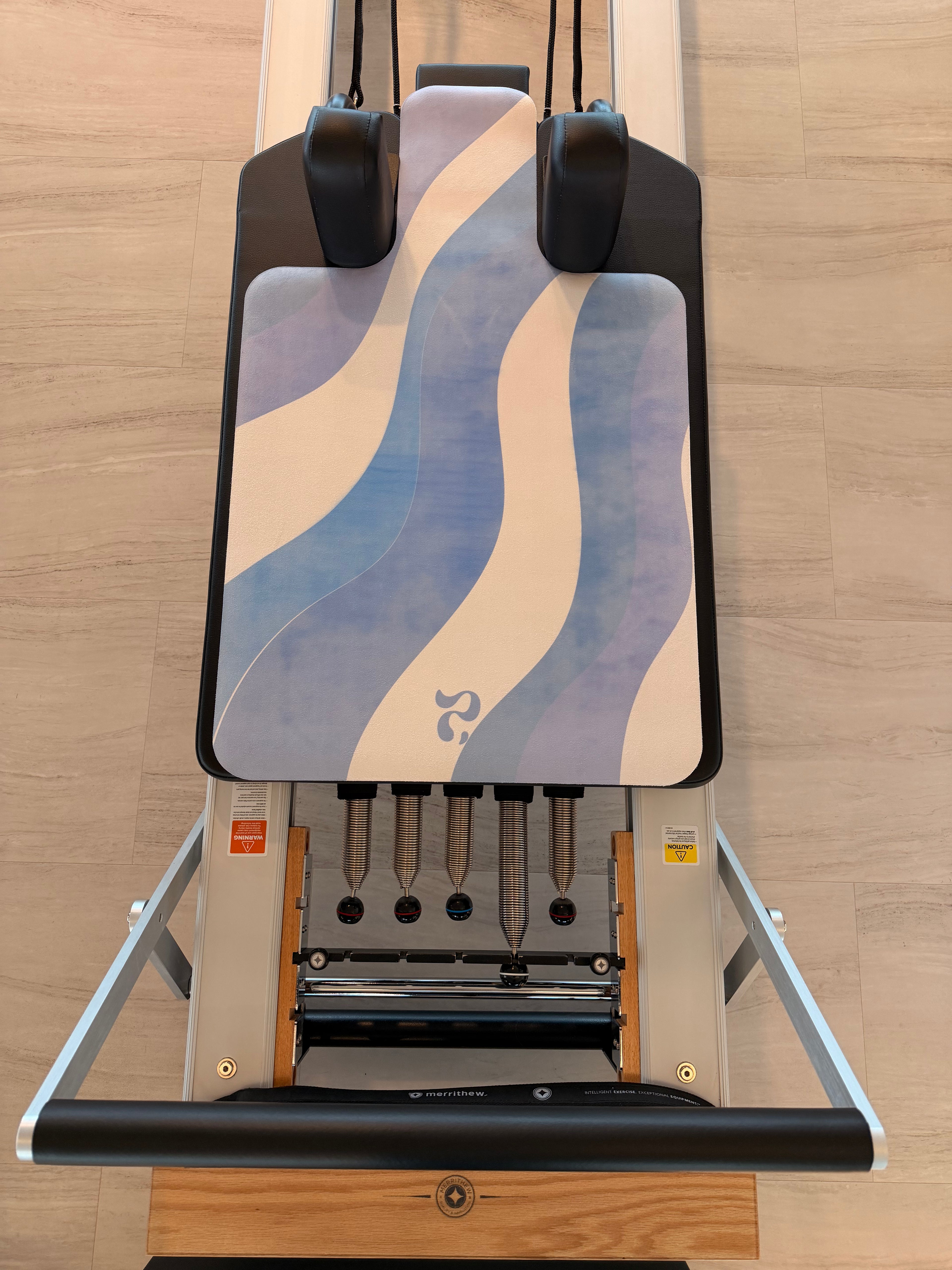Microfiber Suede Reformer Mat – Imperfect OCEAN FLOW (50% off)