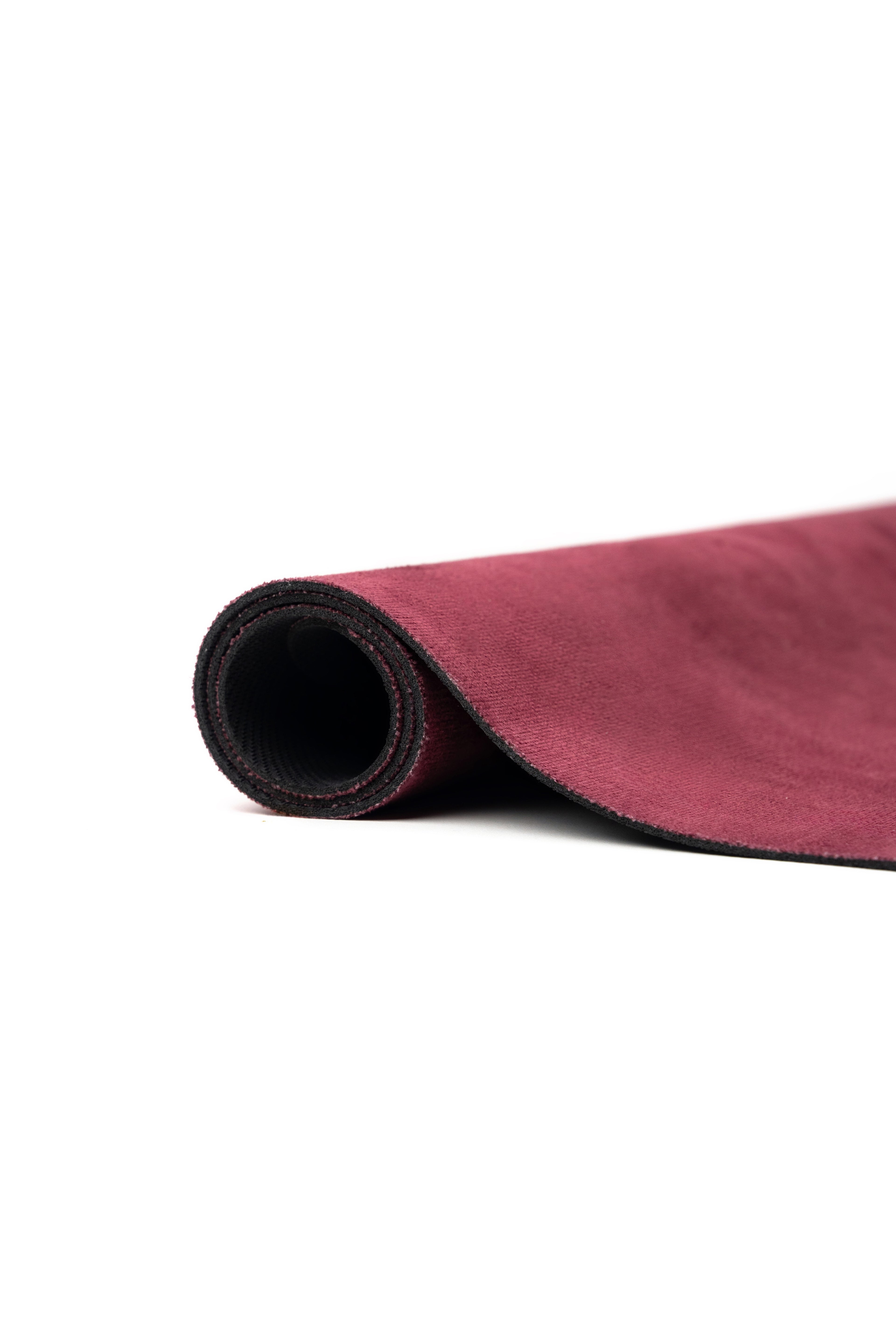 Microfiber Suede Reformer Mat – BURGUNDY